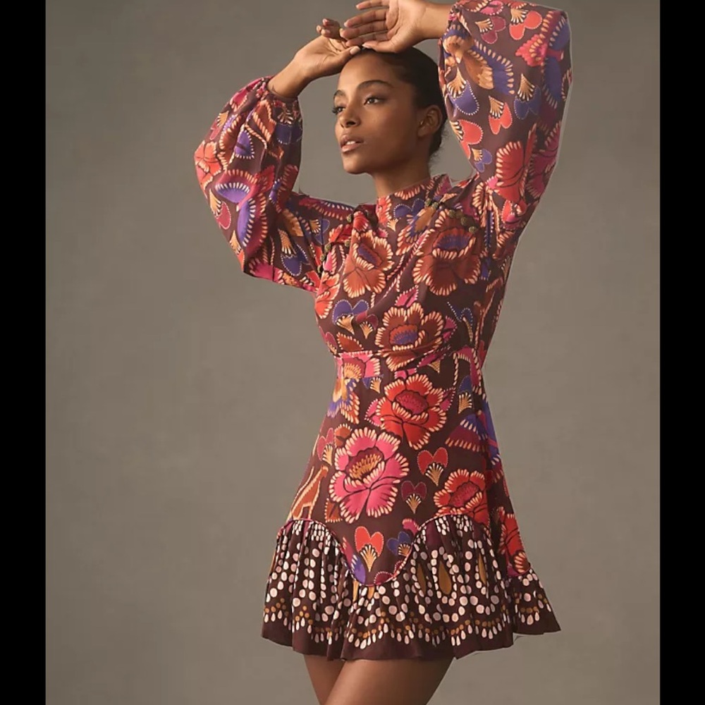 Gorgeous Farm Rio mini dress